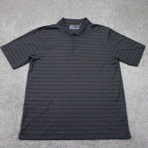 Cutter & Buck CB DryTec Luxe Polo Shirt Mens XL Gray Cotton/Polyester S/S Golf